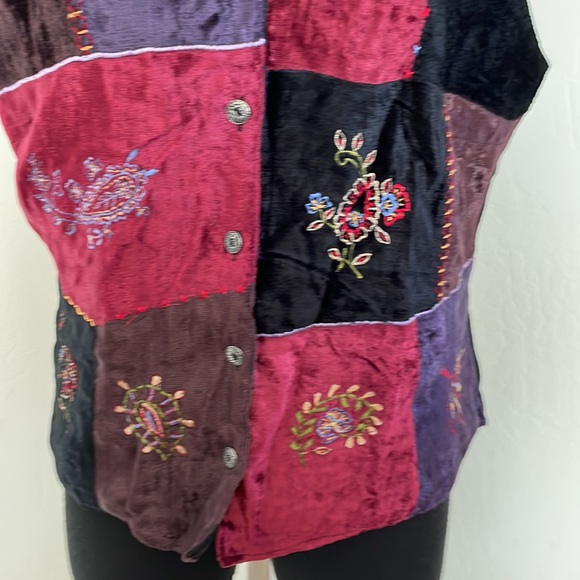 Vintage patchwork vest - Picture 2 of 5